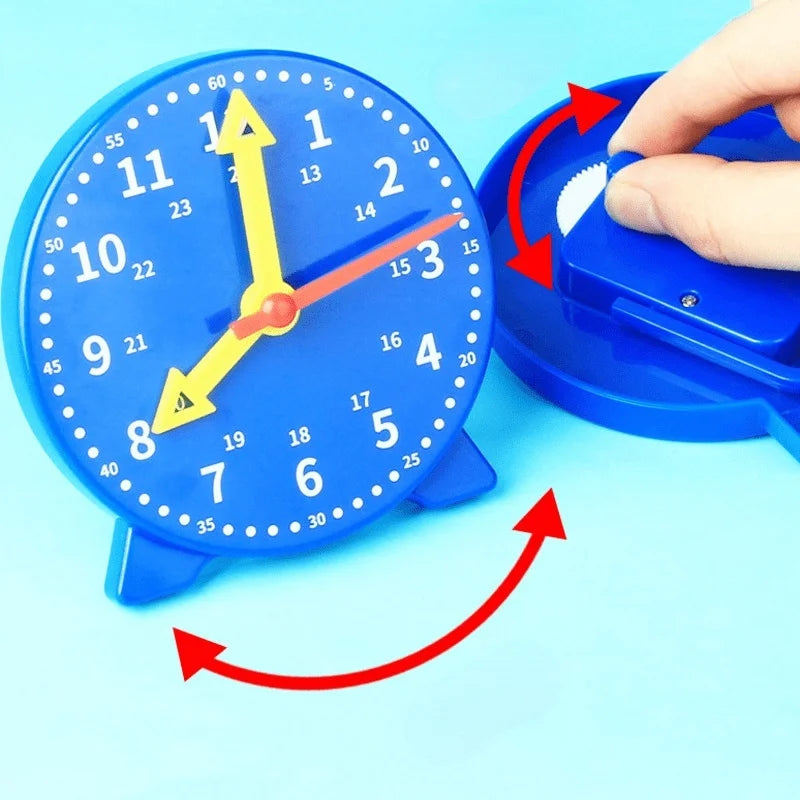 Kids Learning Clock Educational Time Teaching Toy