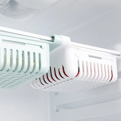 Expandable Refrigerator Storage Basket Drawer