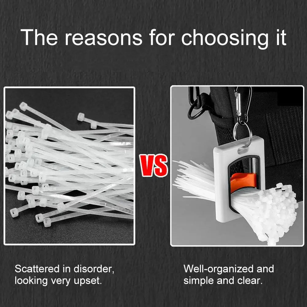 Fluorescent Cable Tie Organizer