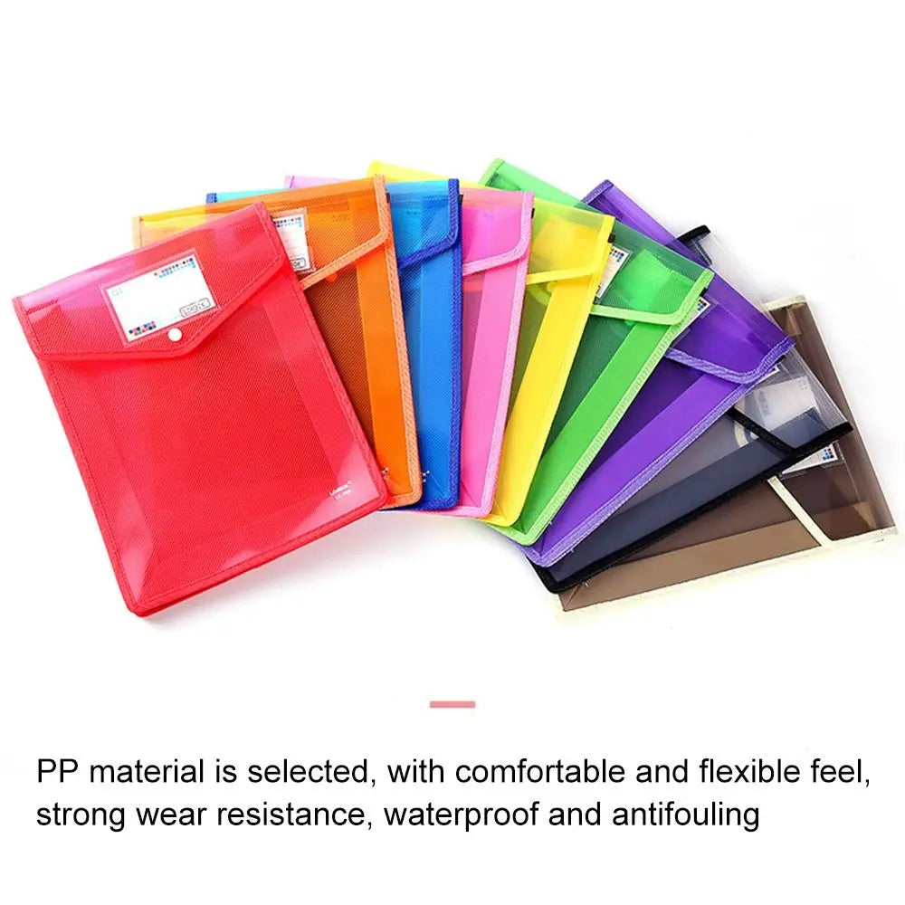 Vertical A5 Waterproof Document Storage Folder