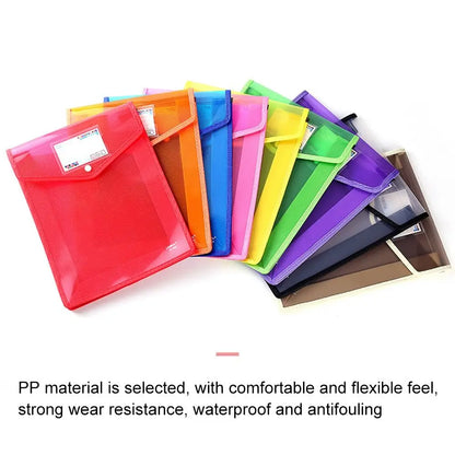 Vertical A5 Waterproof Document Storage Folder
