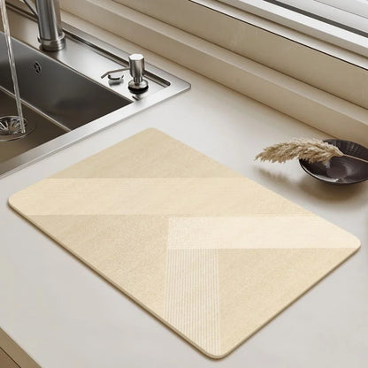 Diatom Mud Kitchen Drying Mat