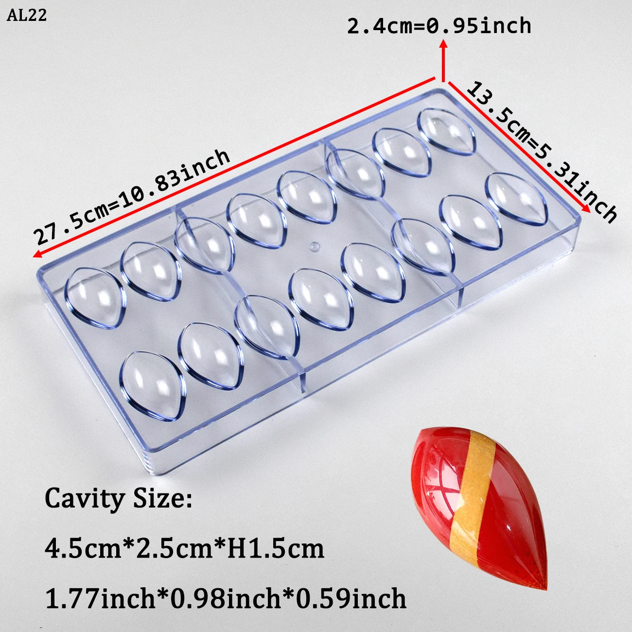 Polycarbonate Chocolate Mold