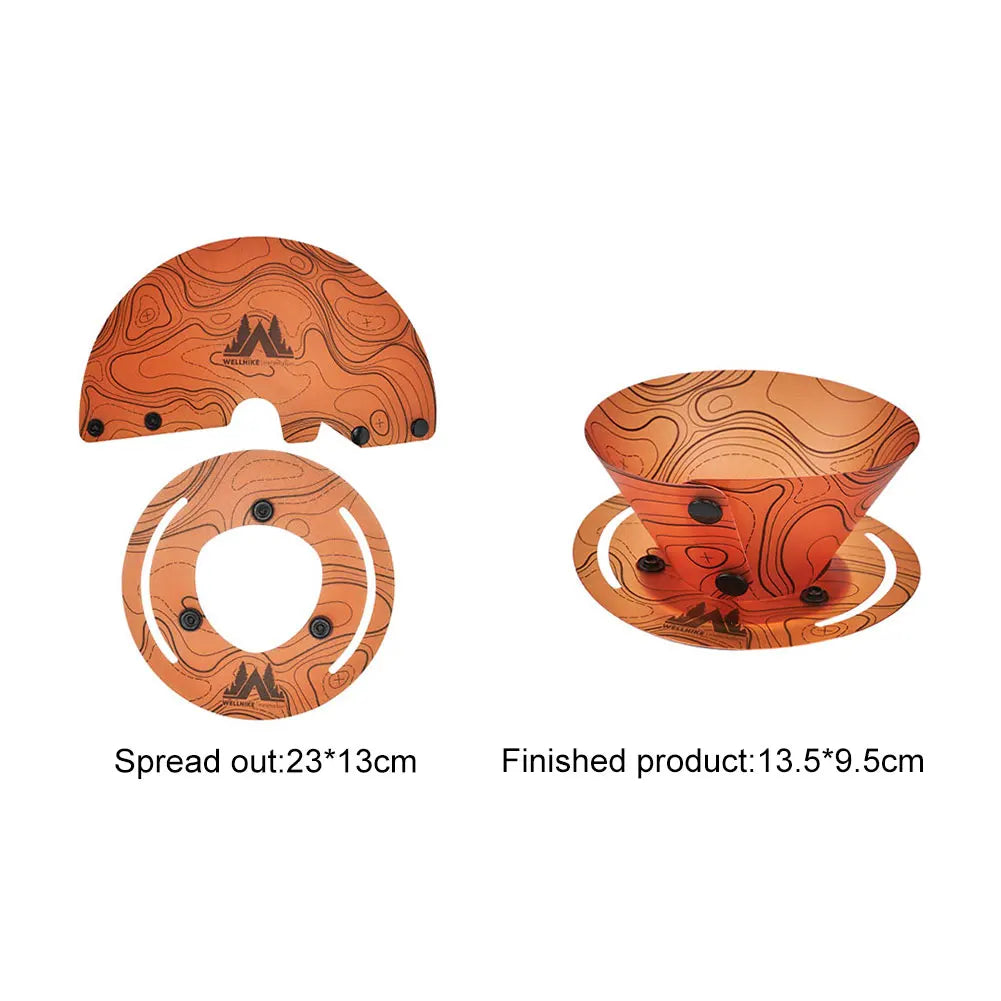 Lightweight Folding Outdoor Tableware Set