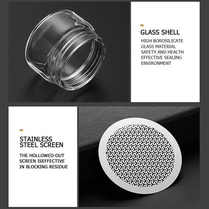 240ml Glass Tea Infuser Bottle