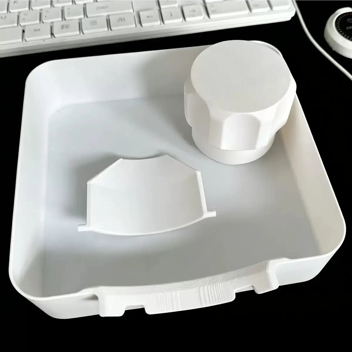 Washing Machine Drainage Tray for Lint Filter Cleaning