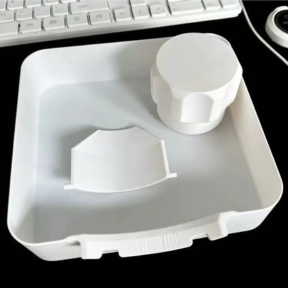 Washing Machine Drainage Tray for Lint Filter Cleaning