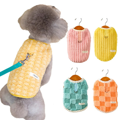 Warm Fleece Pet Coat Jacket for Small Dogs & Cats