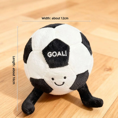 Dog Soccer Squeaky Toy Ball