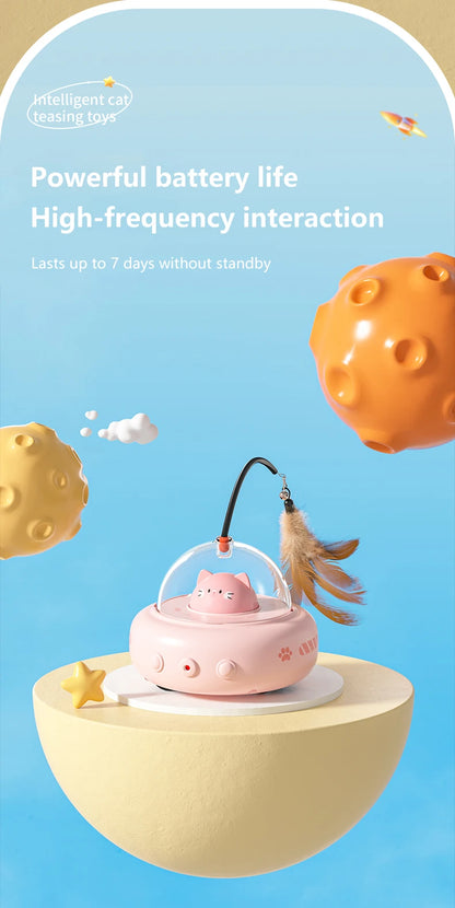 Smart Interactive UFO Cat Toy