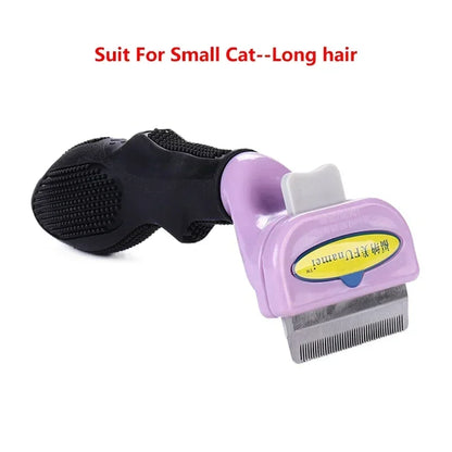 Pet Deshedding Grooming Comb for Cats & Dogs