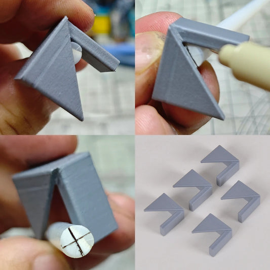 Scale Model Drill Positioning Jig Tool