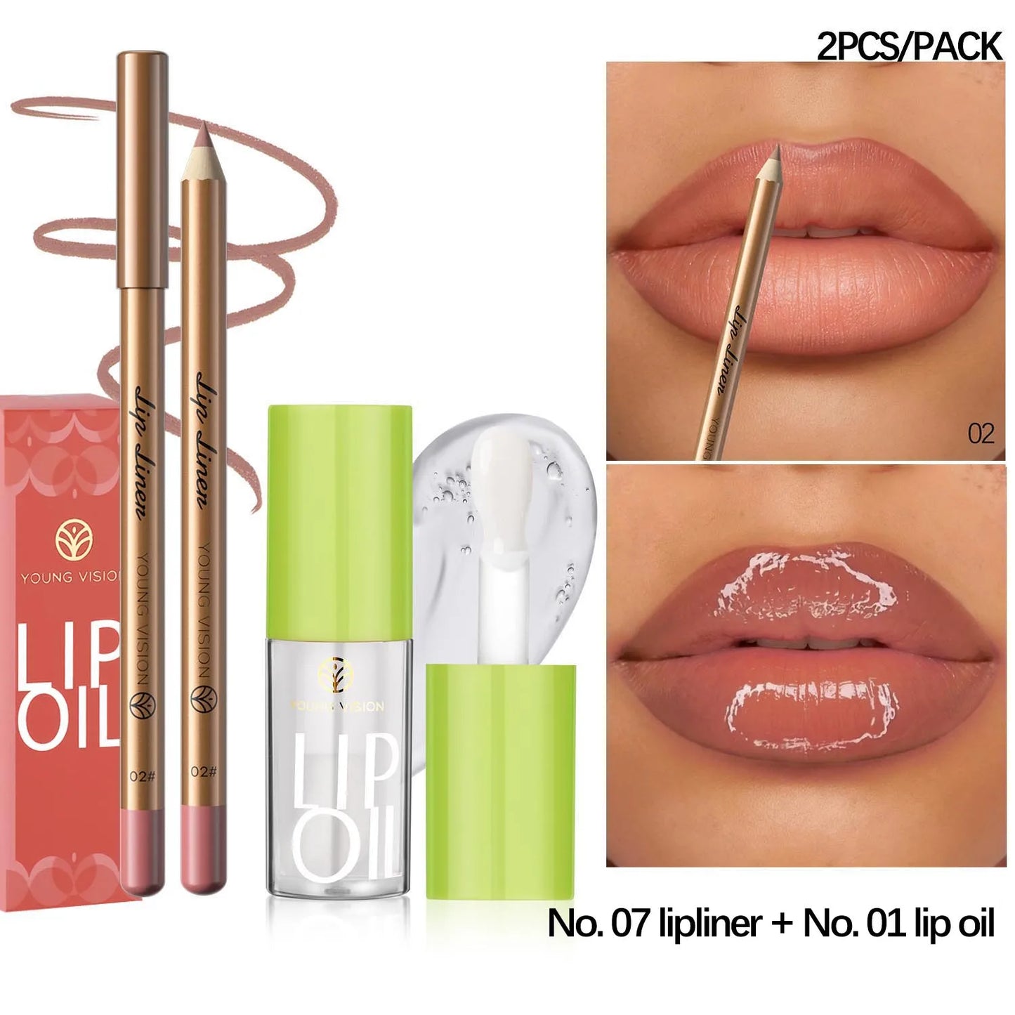 Lip Liner & Lipstick Set
