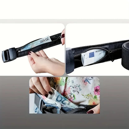 Anti-Theft Hidden Money Belt Bag