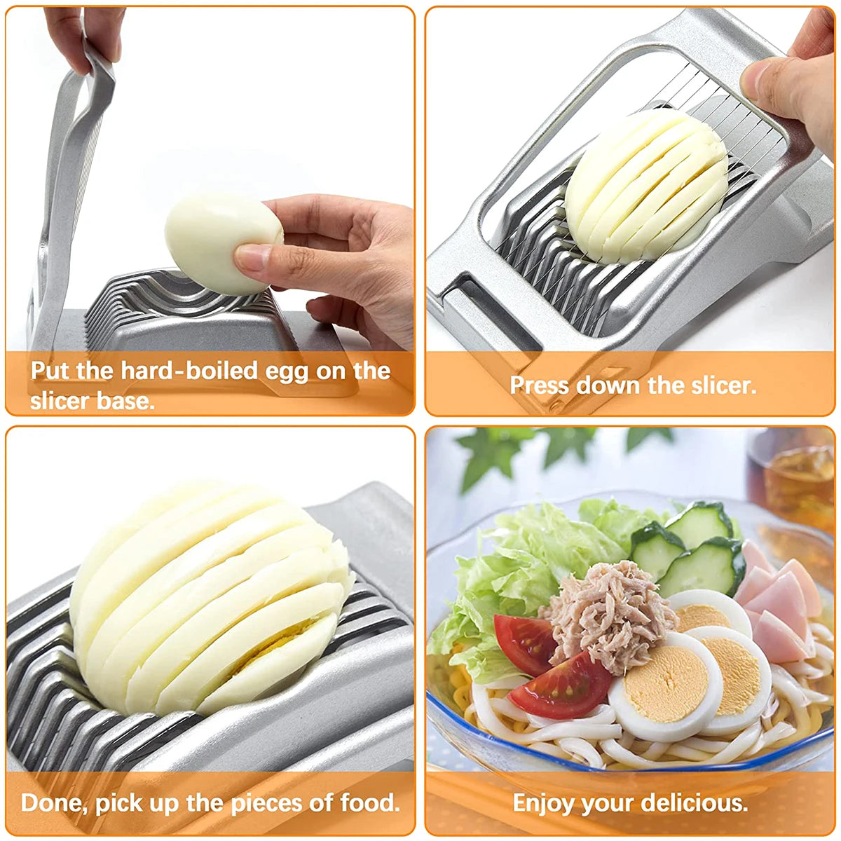 Heavy Duty Aluminium Egg Slicer