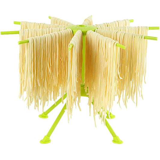 Collapsible Pasta Drying Rack with 10 Arms