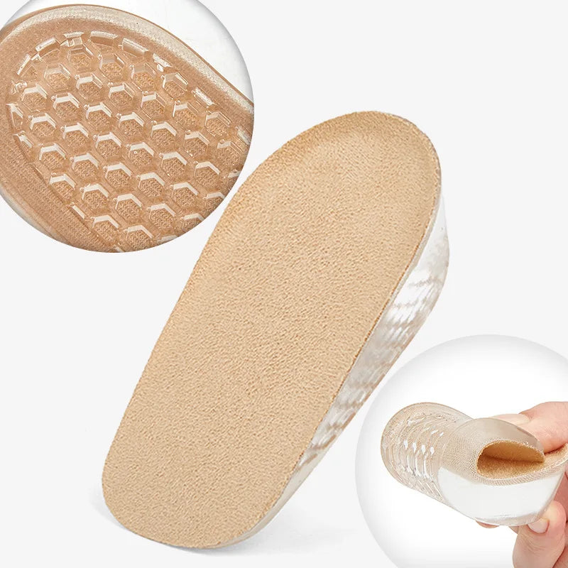 Height Increase Silicone Heel Lift Insoles