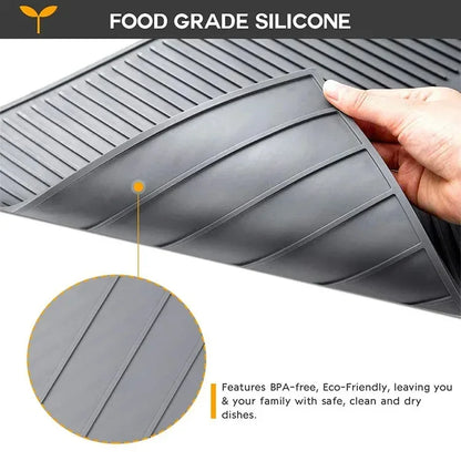 Silicone Kitchen Drain Mat