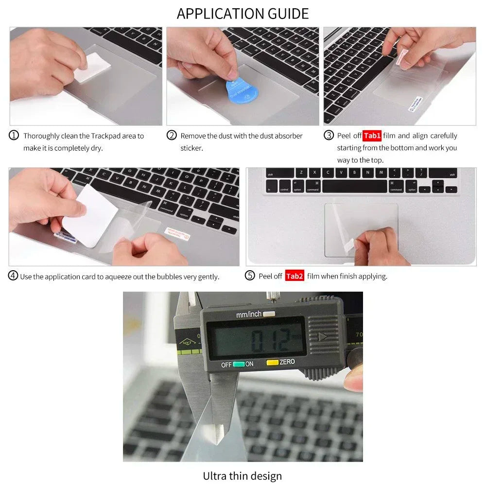 MacBook Trackpad Protective Film Cover