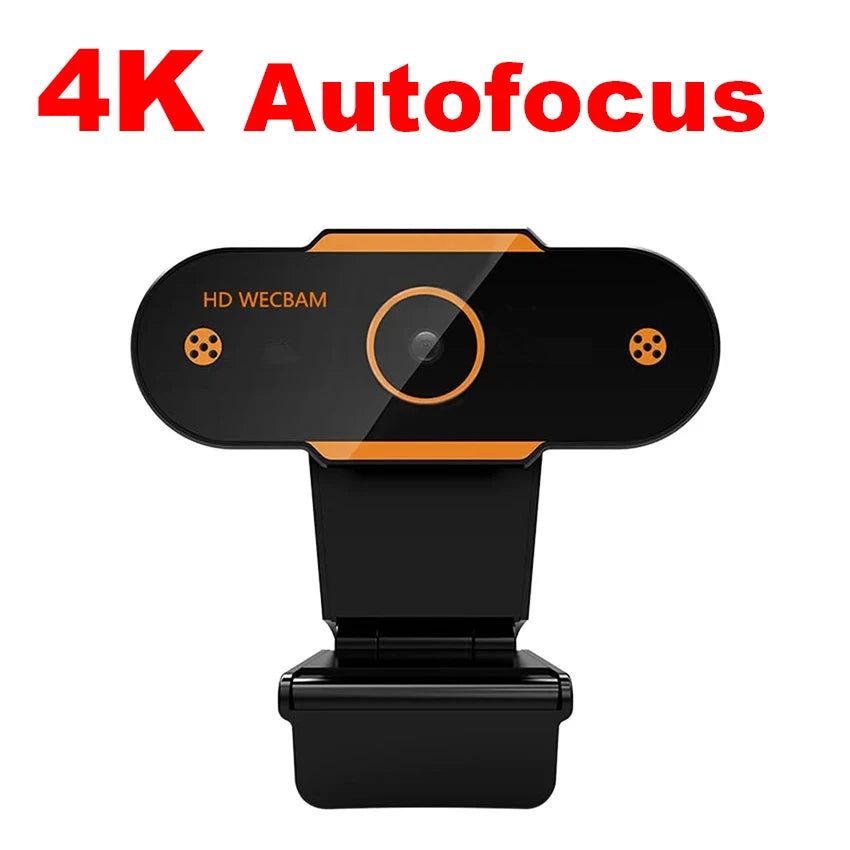 1080P HD USB Webcam with Auto Focus & Microphone