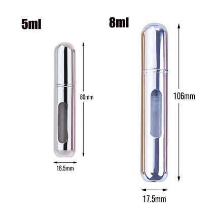 5ml 8ml Mini Refillable Perfume Spray Bottle