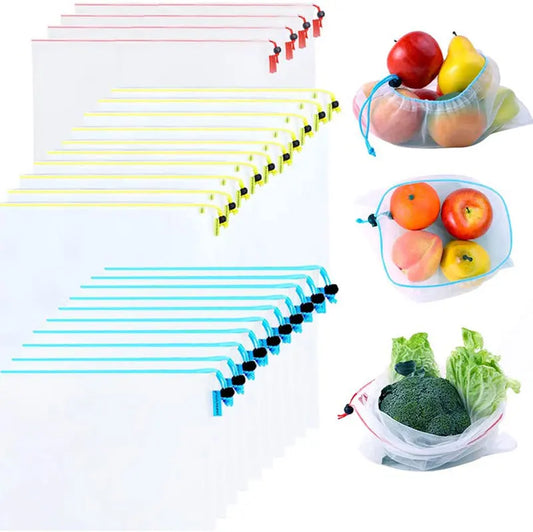 Reusable Mesh Produce Bag Set
