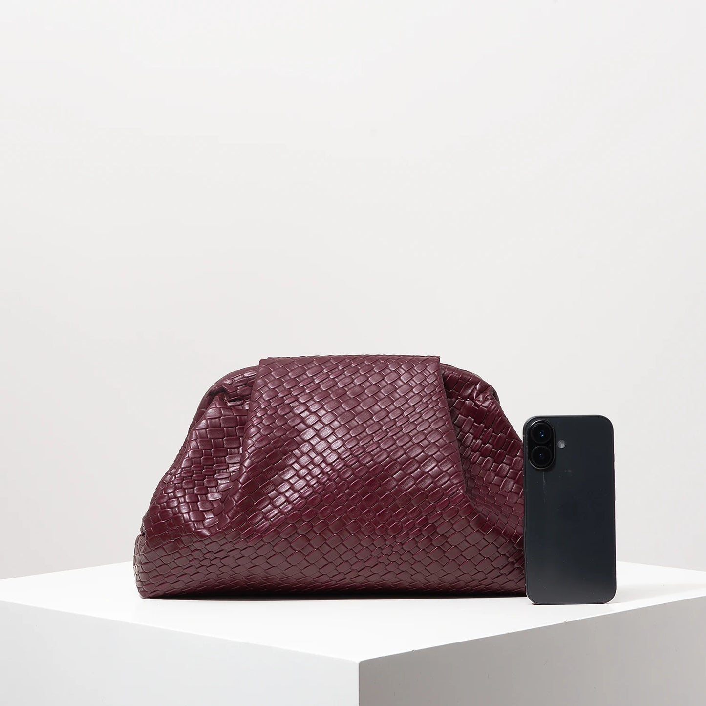 Vintage Woven Pattern Clutch Bag