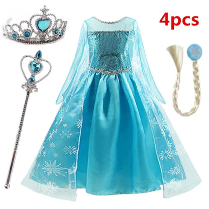 Snow Queen Elsa Costume for Girls