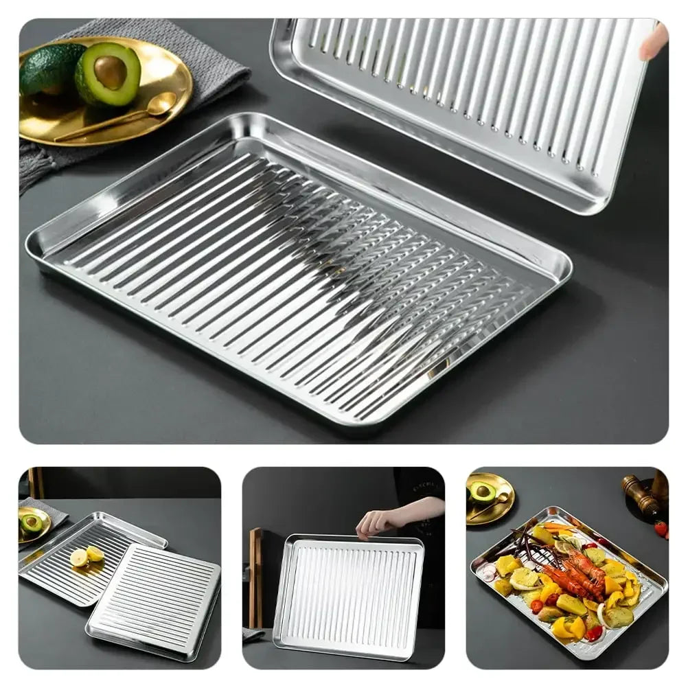 Stainless Steel Baking Tray