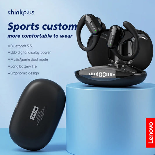 Lenovo XT80 Bluetooth 5.3 Sports Earbuds with Charging Case