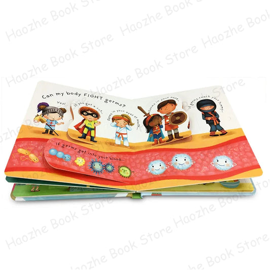 Usborne Lift-the-Flap What Are Germs? Children’s Educational Book