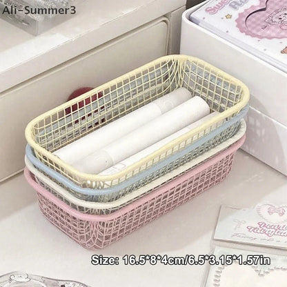 Metal Wire Desktop Storage Basket