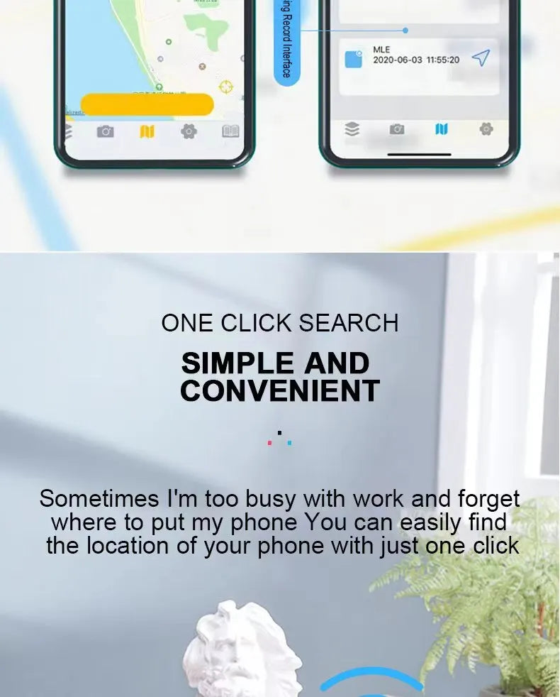 Mini Bluetooth Smart Tracker & Anti-Lost Locator