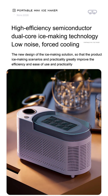 Portable Mini Ice Maker