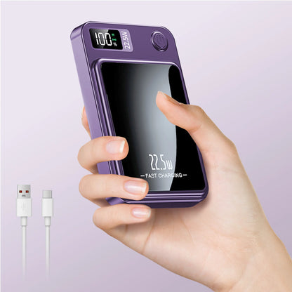 Magnetic Wireless Power Bank with 22.5W Fast Charging