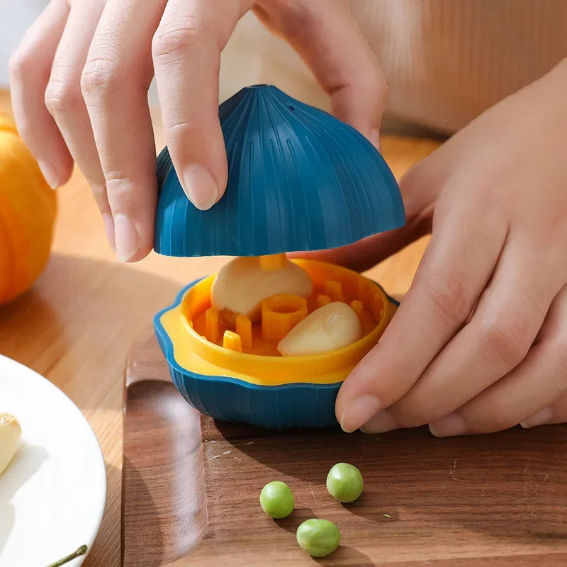 Manual Garlic Rotary Press Chopper