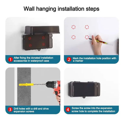 Outdoor Waterproof Electrical Cable Management Box