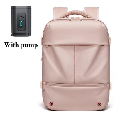 Expandable Vacuum Compression Travel Backpack