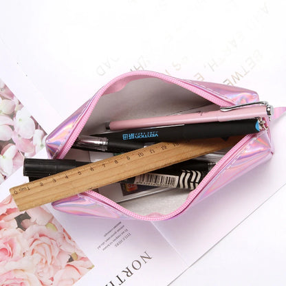 Holographic PU Pencil Case