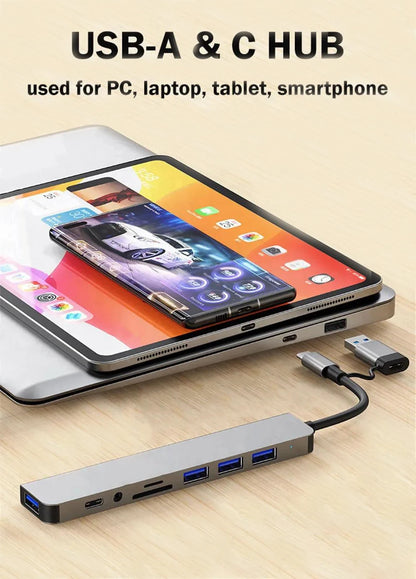 8-in-1 USB-C Multiport Hub