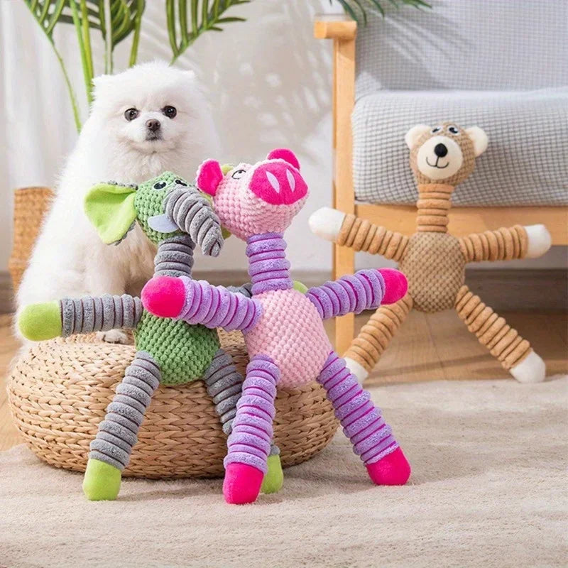 Plush Dog Toy for Small & Medium Dogs