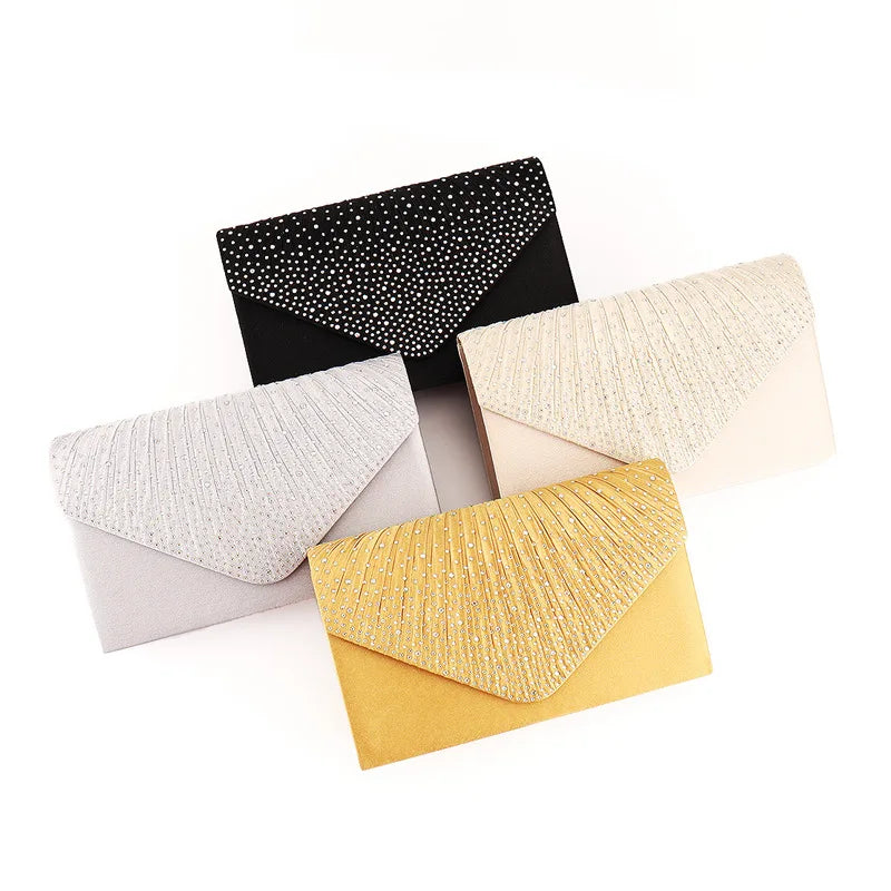 Shimmer Envelope Evening Clutch