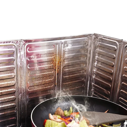 1/2 Pcs Outdoor Stove Windscreen Foldable Aluminum Foil
