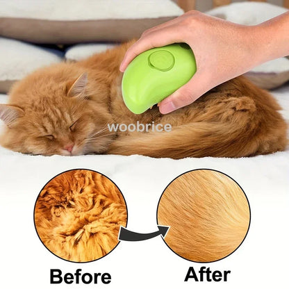 3-in-1 Pet Steam Brush