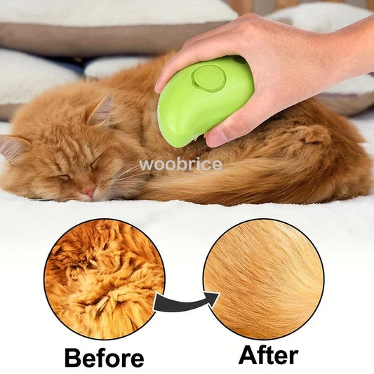 3-in-1 Pet Steam Brush