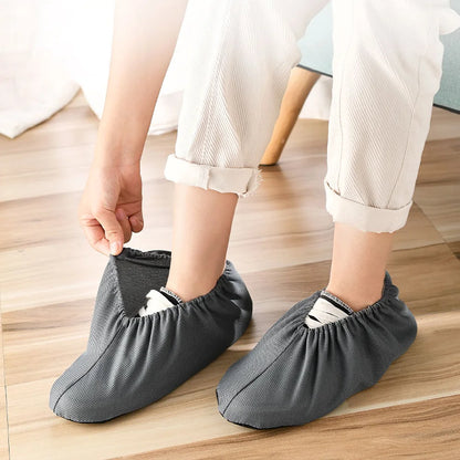 Reusable Non-Slip Shoe Covers for Home Protection