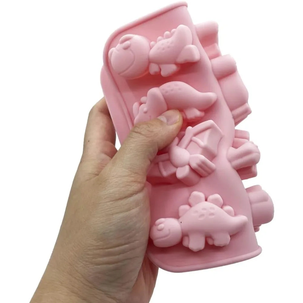 3D Dinosaur Silicone Baking Mold Tray