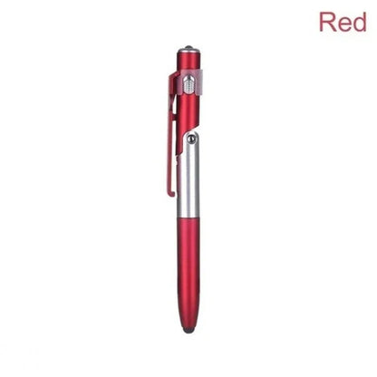 4-in-1 Multifunction Ballpoint Pen with LED Light & Phone Stand