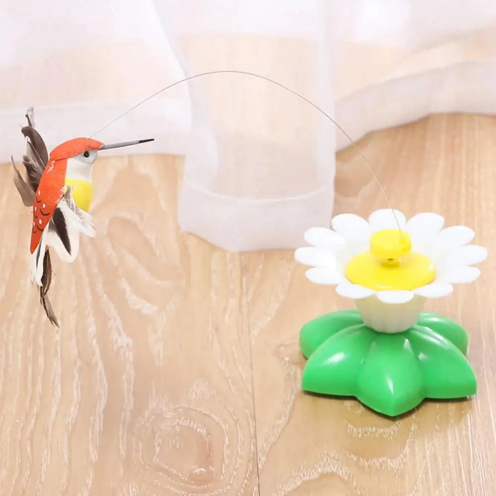 Interactive Rotating Butterfly Cat Toy