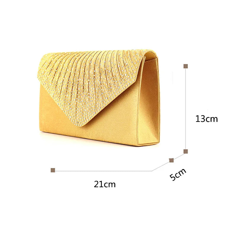 Shimmer Envelope Evening Clutch